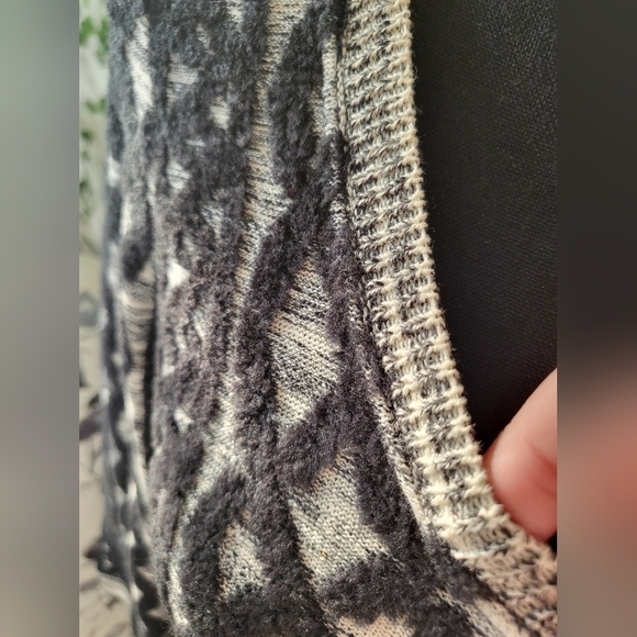 💚HP💚NWOT Anthropologie Moth Cotton/Wool Textured Abstract Sweater Dress - Picture 4 of 11